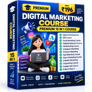 🚀 MASTER DIGITAL MARKETING — 15 COURSES IN 1!