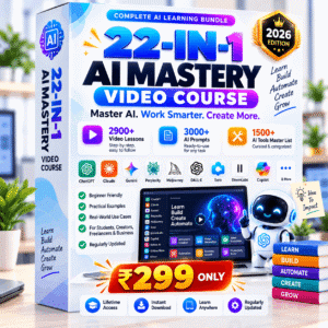Complete AI Mastery Courses 22+ AI Tools